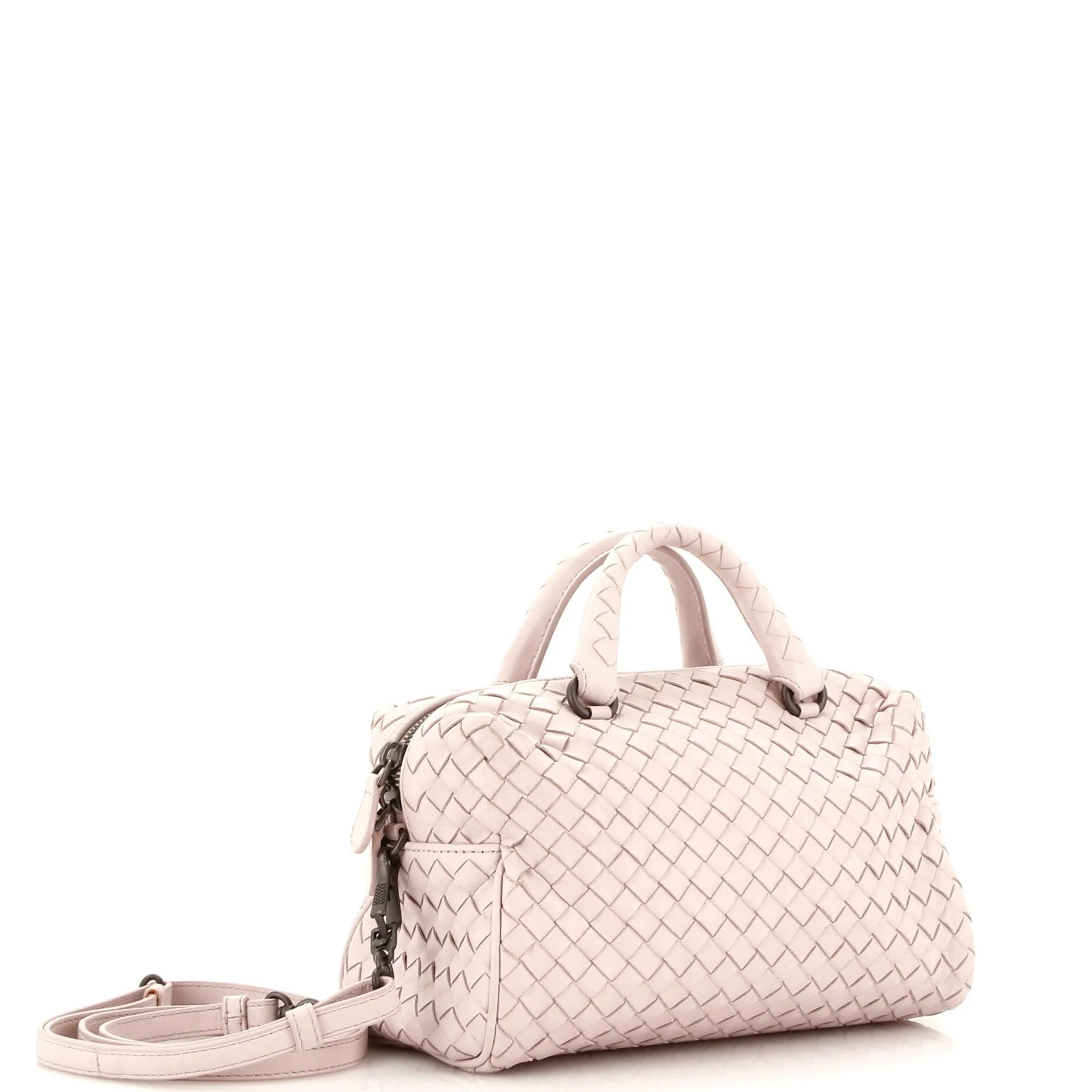 Convertible Boston Bag Intrecciato Nappa Mini