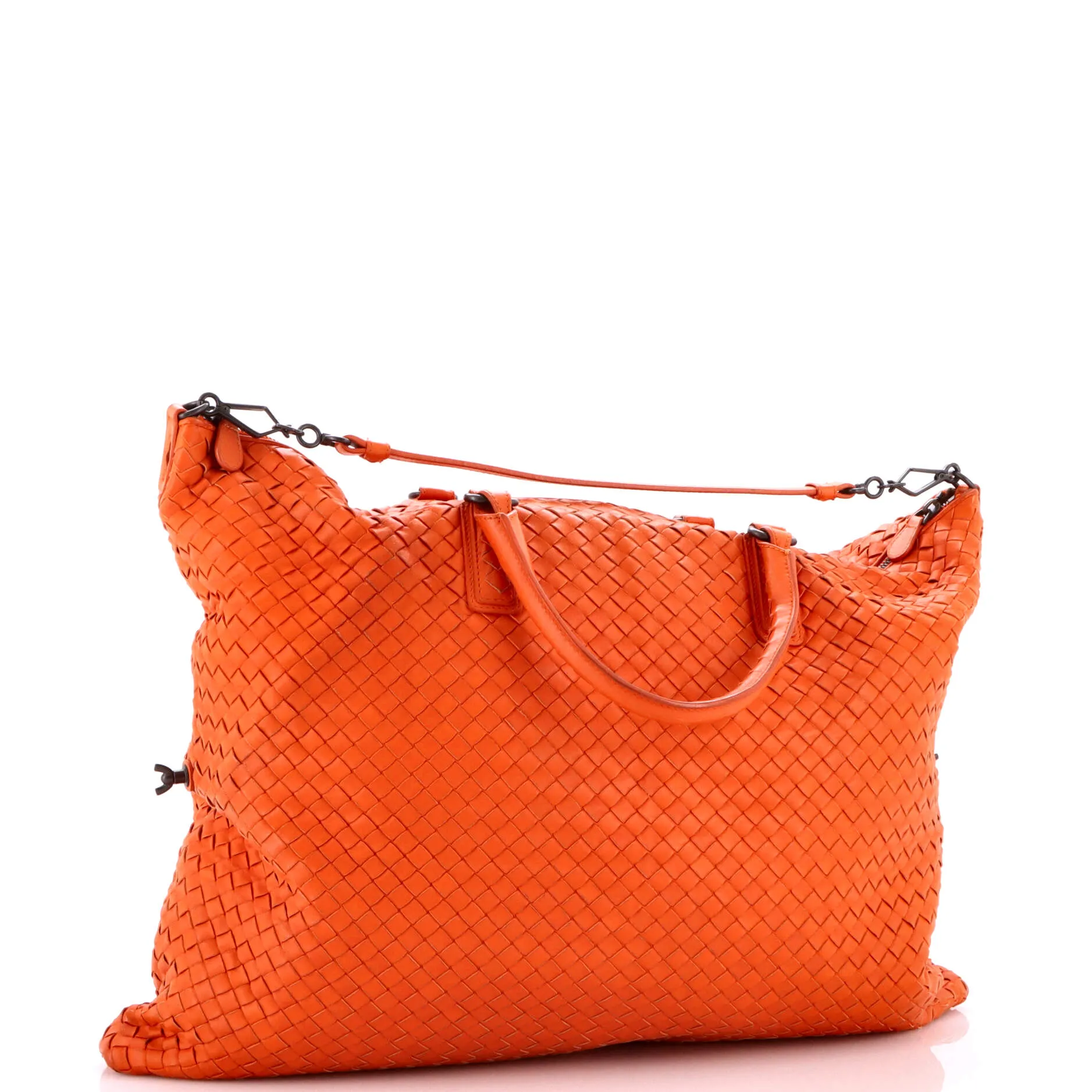 Convertible Satchel Intrecciato Nappa Maxi