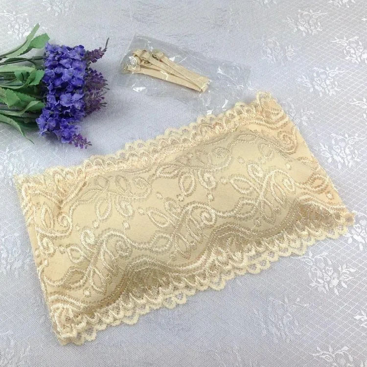 Convertible Strapless Lace Tube Bralette