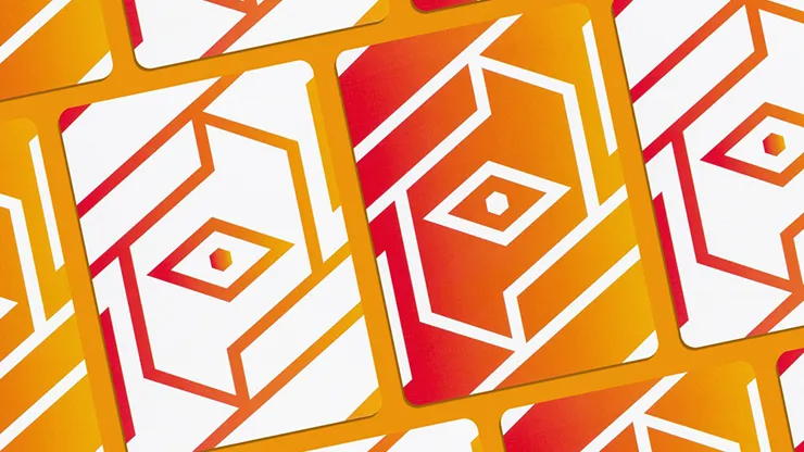 COPAG 310® ALPHA Orange Playing Cards