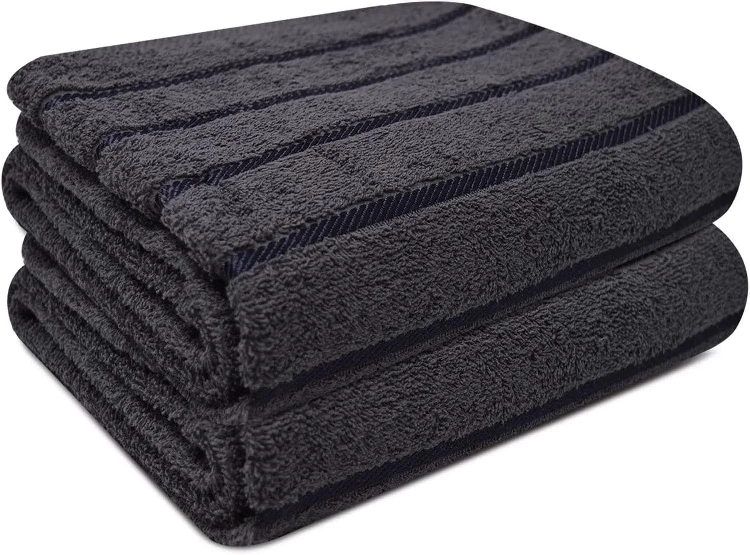 Cotton Grey Jumbo Bath Sheets Extra Large Thick Bathroom Towels