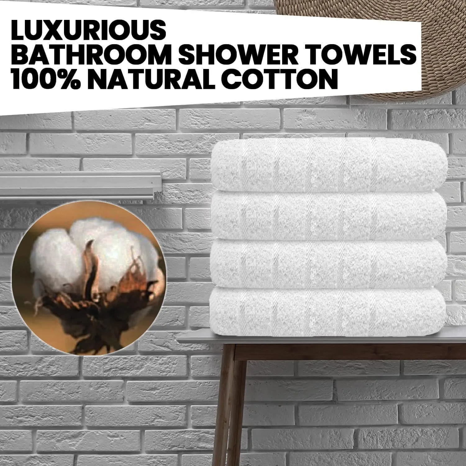 Cotton Grey Jumbo Bath Sheets Extra Large Thick Bathroom Towels
