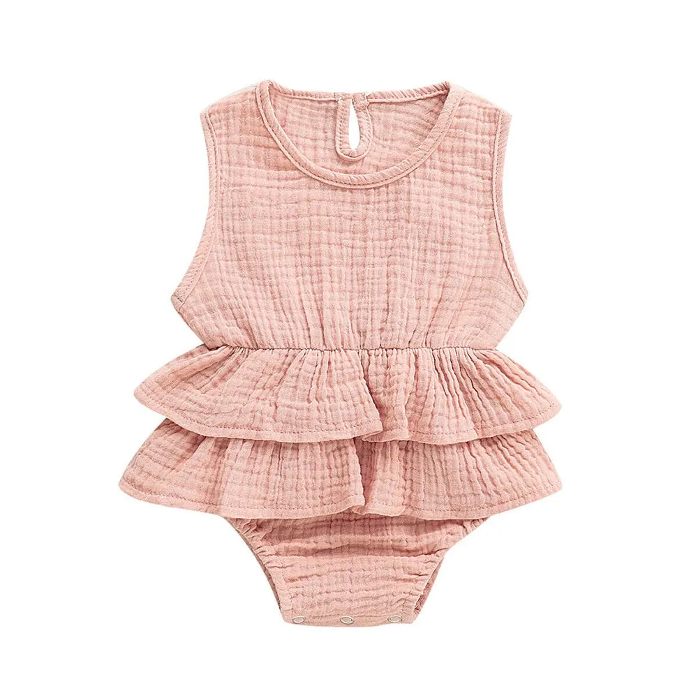 Cotton Linen Romper