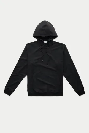 Cotton Modal Hoodie Black Beauty