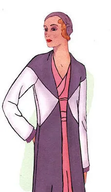 Crossing Coat 1930's Sewing Pattern