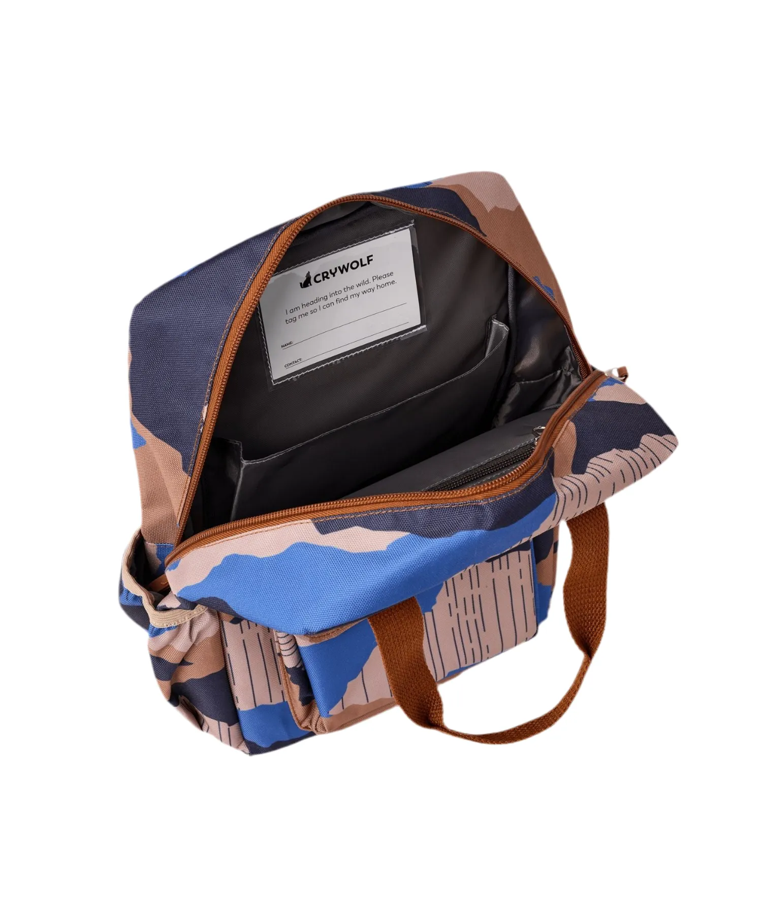 Crywolf | Mini Backpack - Camo Mountain