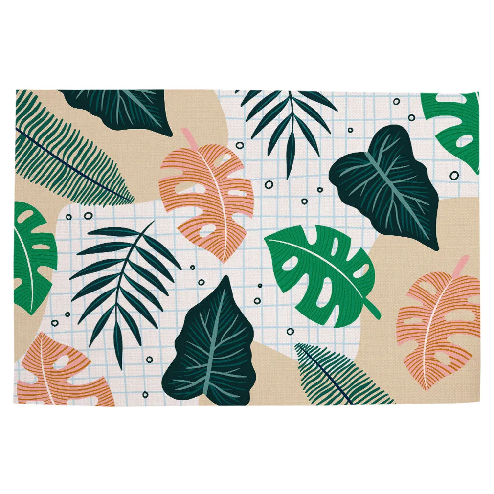Custom Print Waterproof Linen Placemat