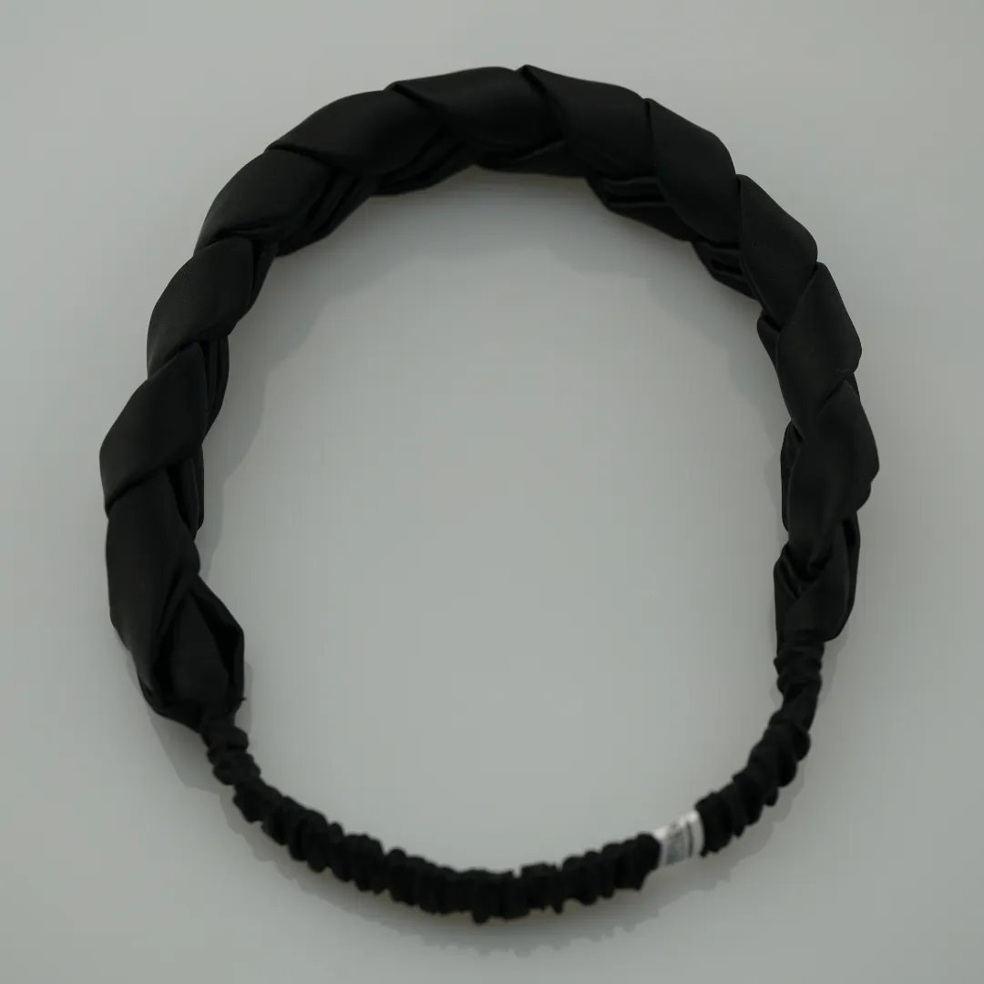 Custom Wholesale Silk Headband Braided