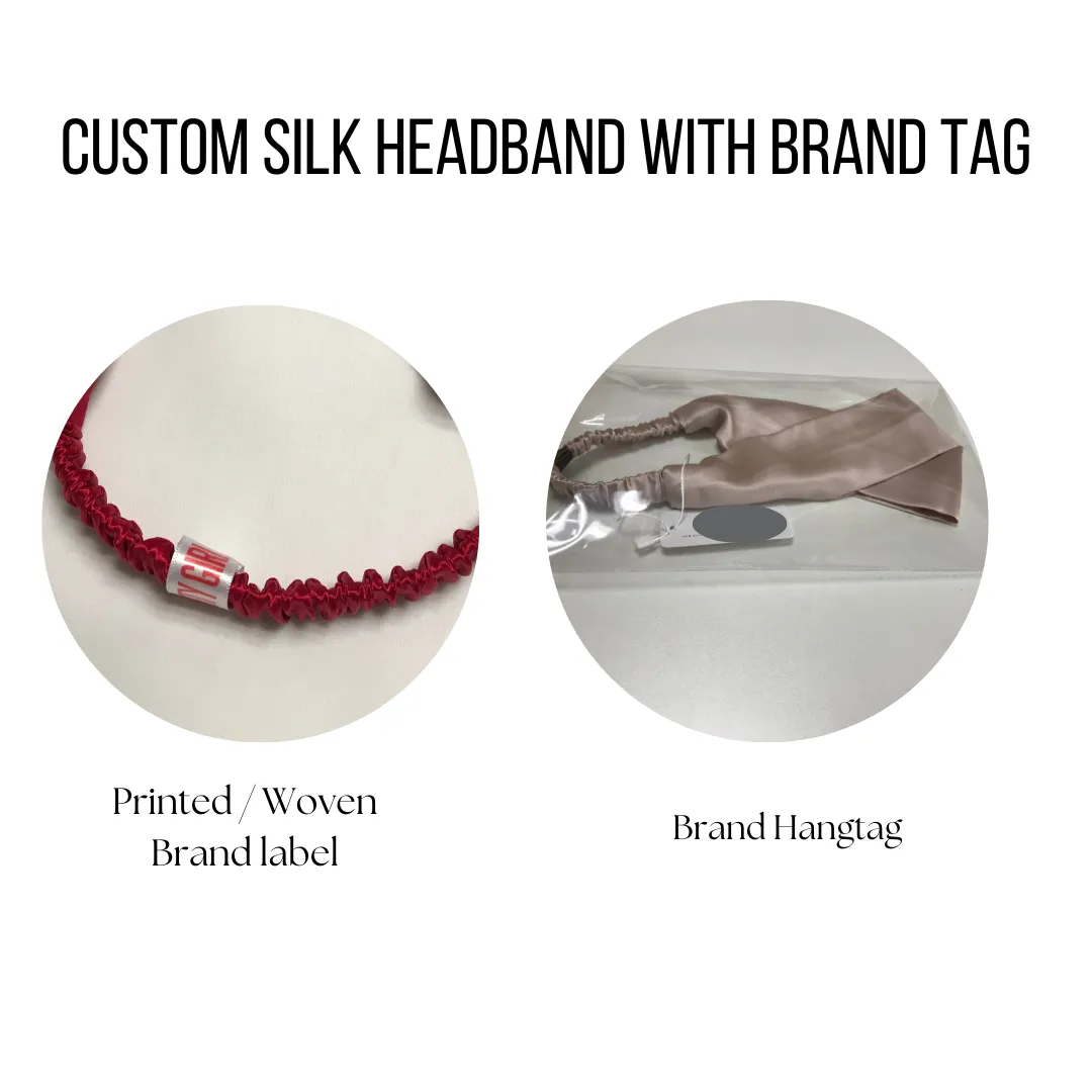 Custom Wholesale Silk Turban Headband
