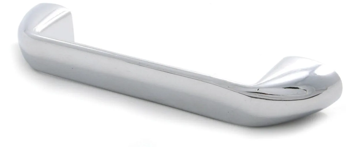D Handle Polished Chrome Plated - Heavy Duty