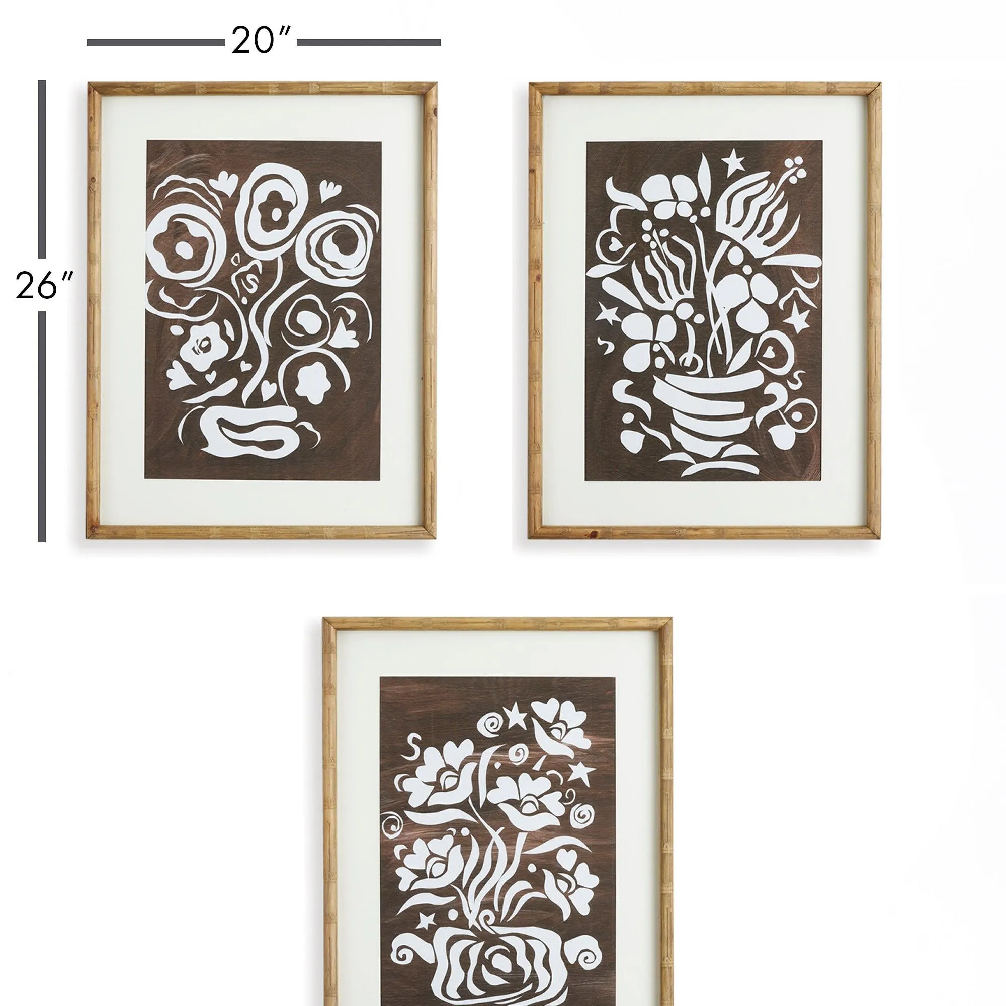 Dare To Dance Prints, Set Of 3