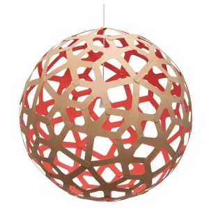 David Trubridge Painted Coral Pendant Light