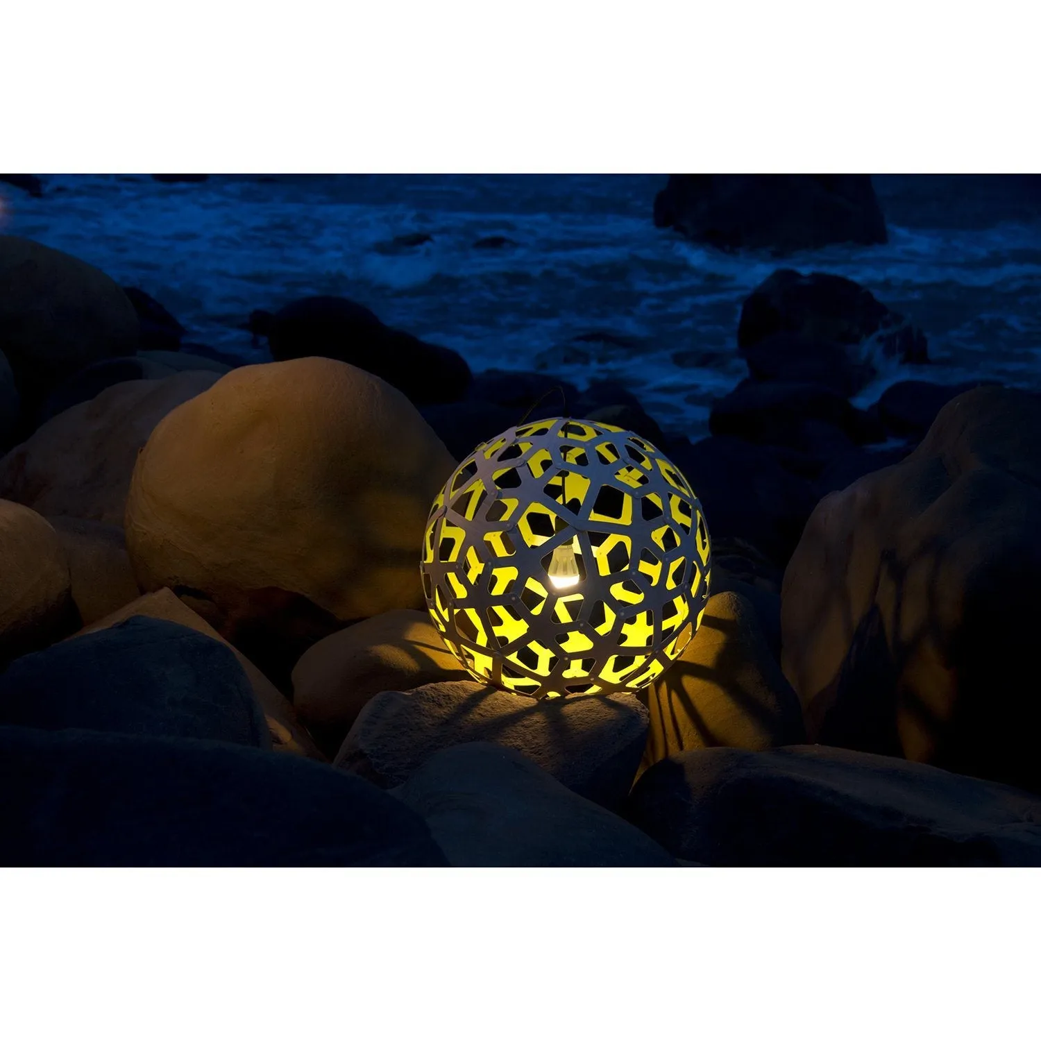 David Trubridge Painted Coral Pendant Light