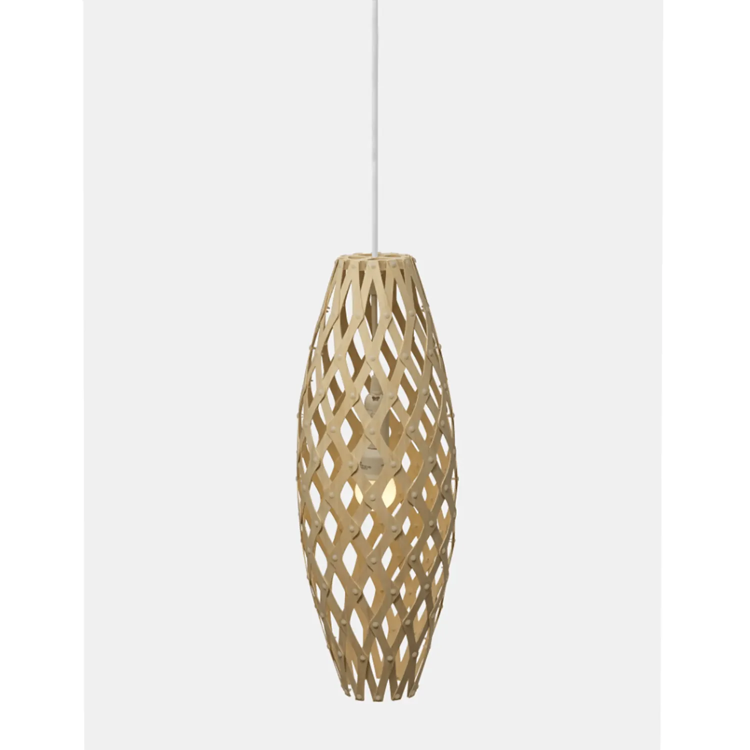 David Trubridge Painted Hinaki Pendant Light