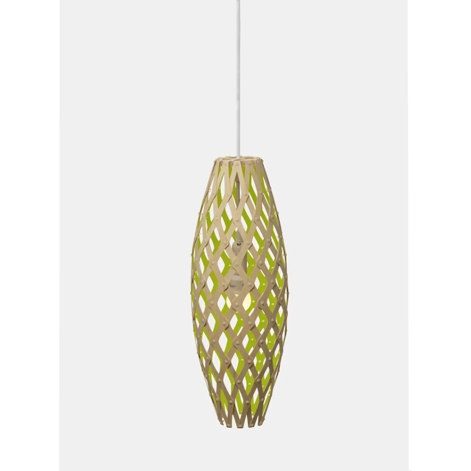 David Trubridge Painted Hinaki Pendant Light
