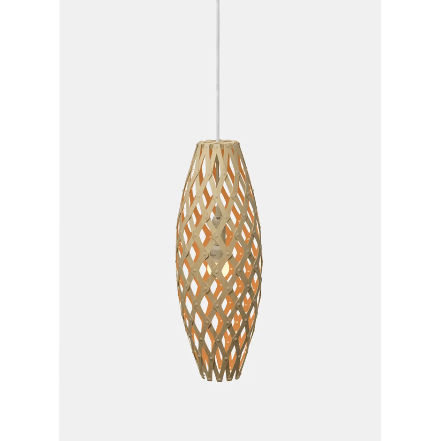 David Trubridge Painted Hinaki Pendant Light