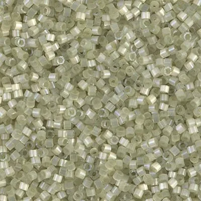 DB 1815, Pale Lime Silk Satin Dyed - Miyuki Delica Beads - Size 11 - 5 grams - Japanese Cylinder Seed Beads - Retail & Wholesale