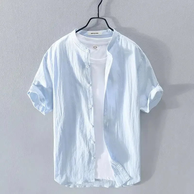 Del Mar Cotton-Linen Shirt