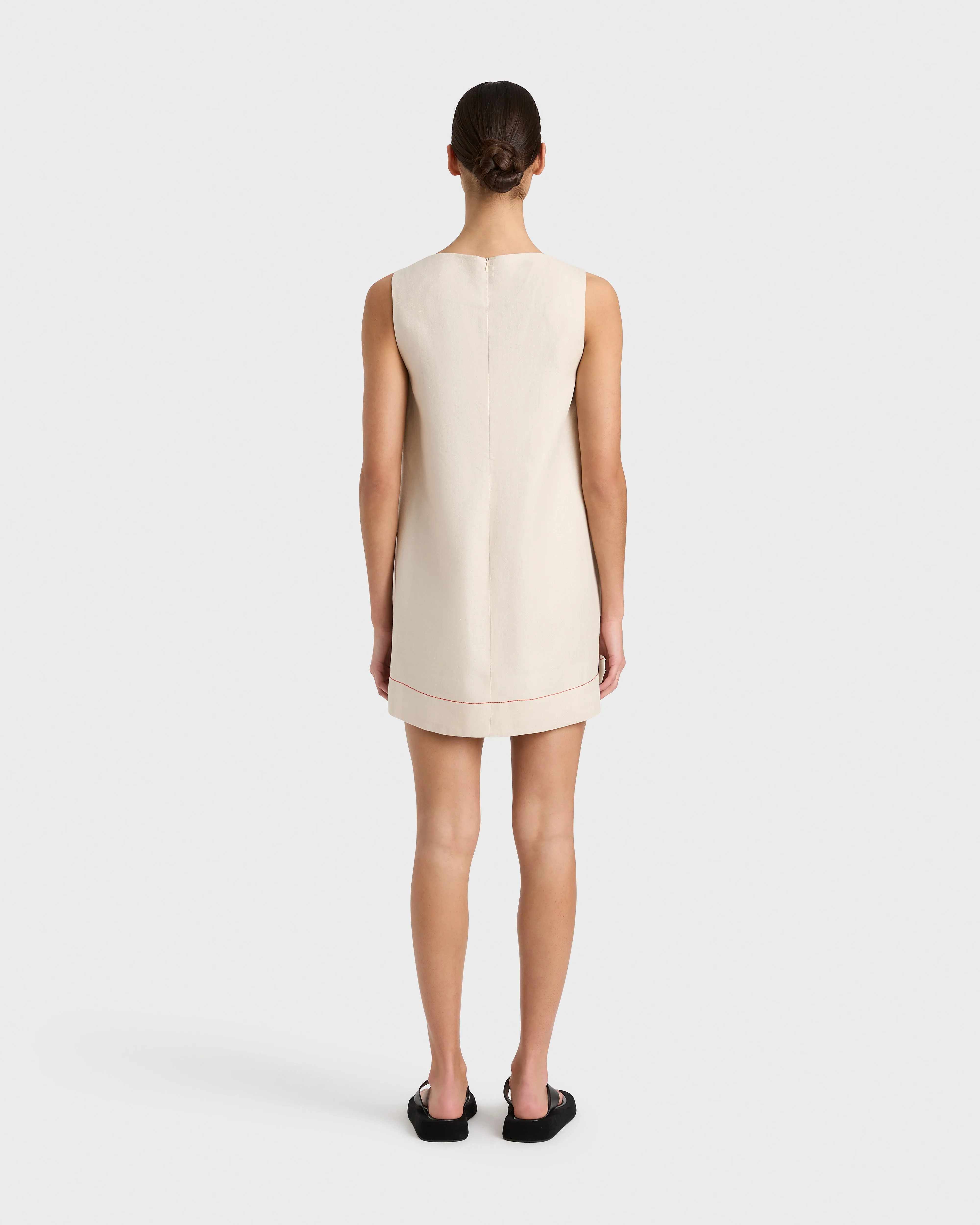 Delphi Boat Neck Mini - Sand