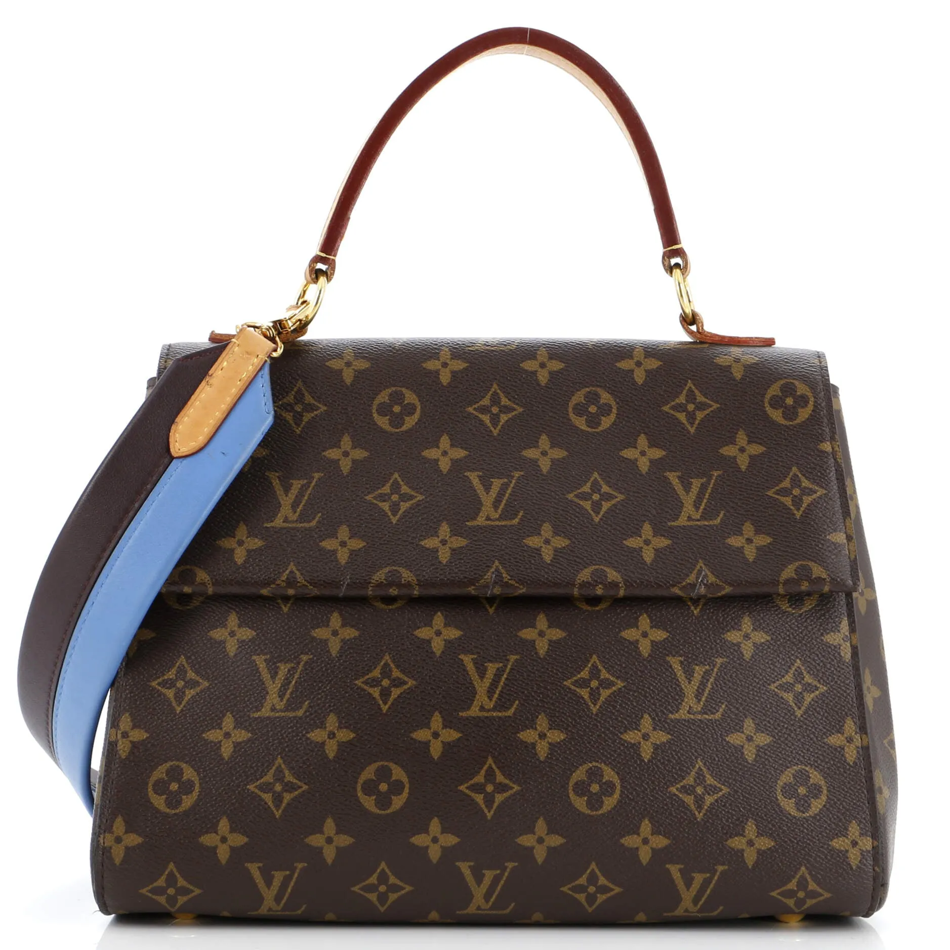 Designer Cluny Top Handle Bag Monogram Canvas MM