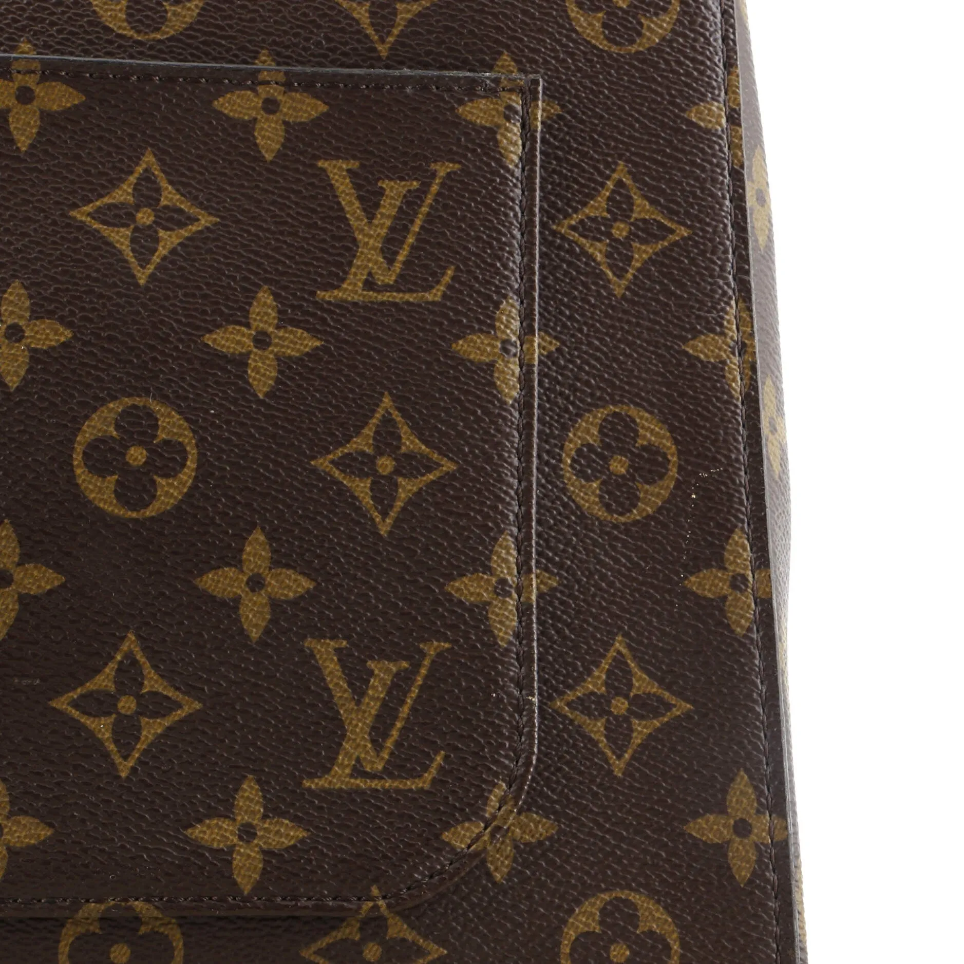 Designer Cluny Top Handle Bag Monogram Canvas MM