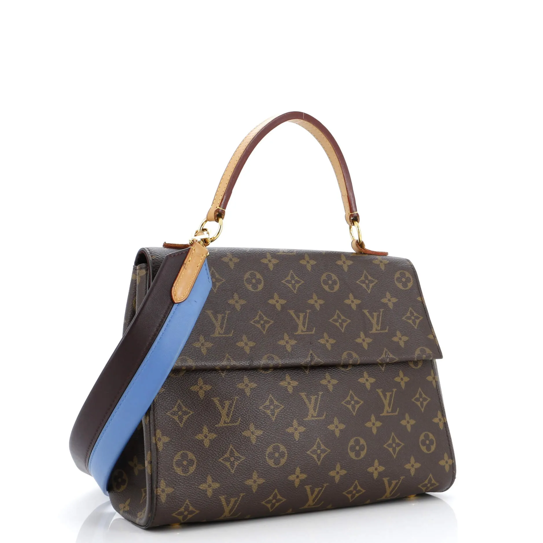 Designer Cluny Top Handle Bag Monogram Canvas MM