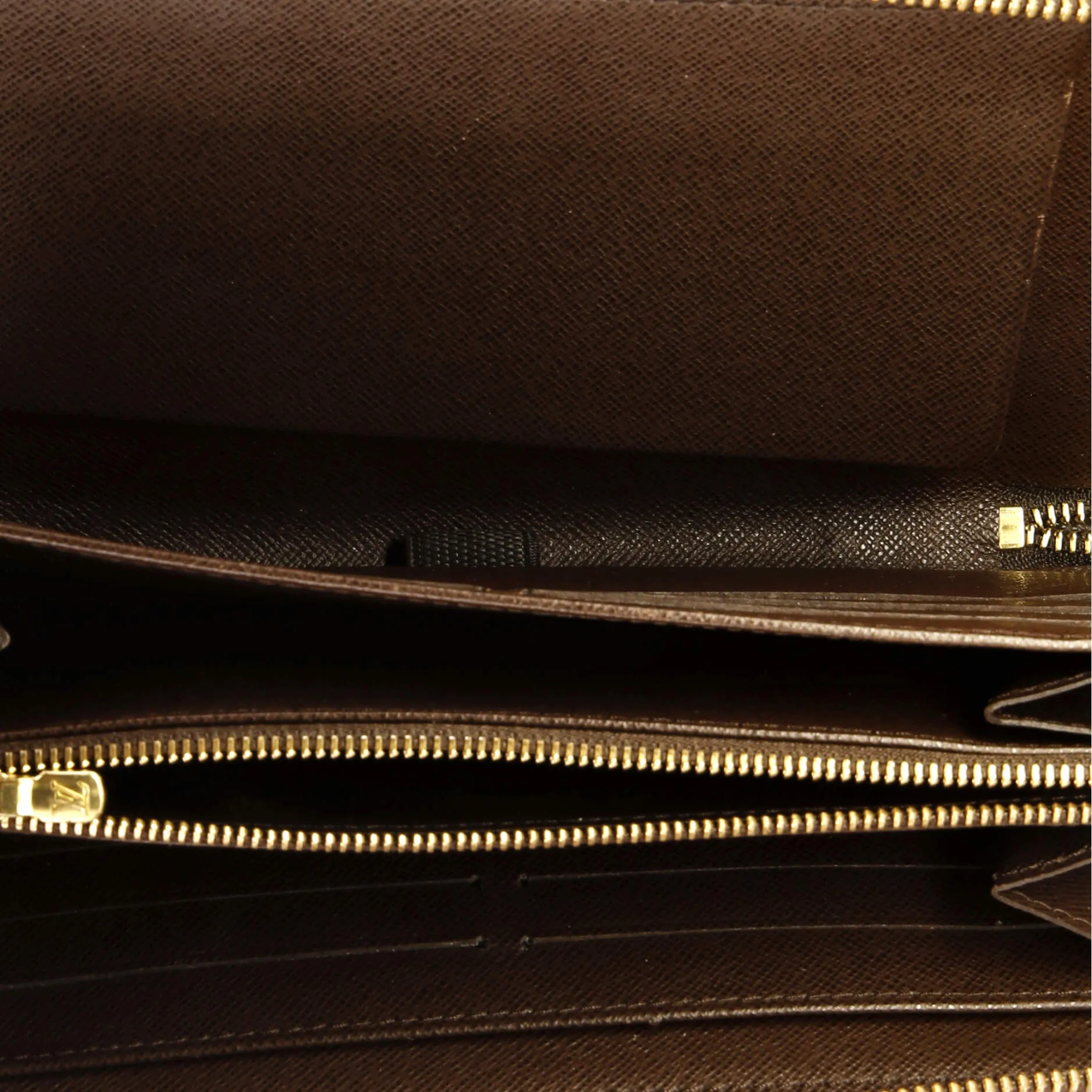 Designer Zippy Organizer Damier