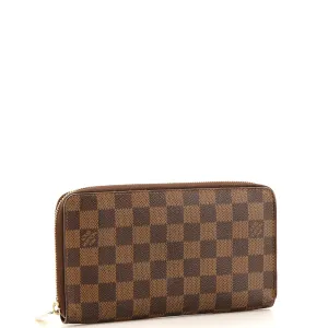 Designer Zippy Organizer Damier