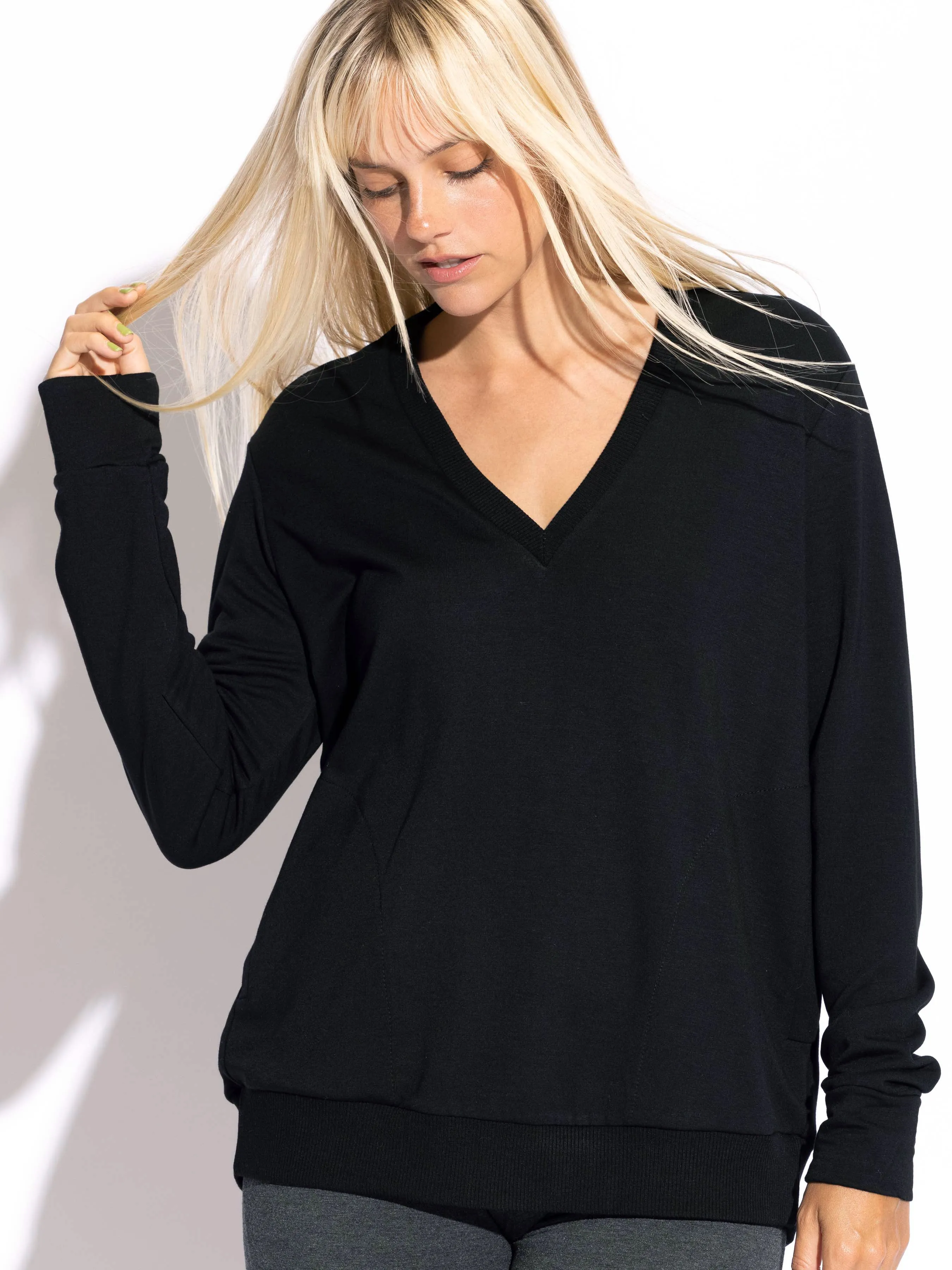 Devin V-neck Top