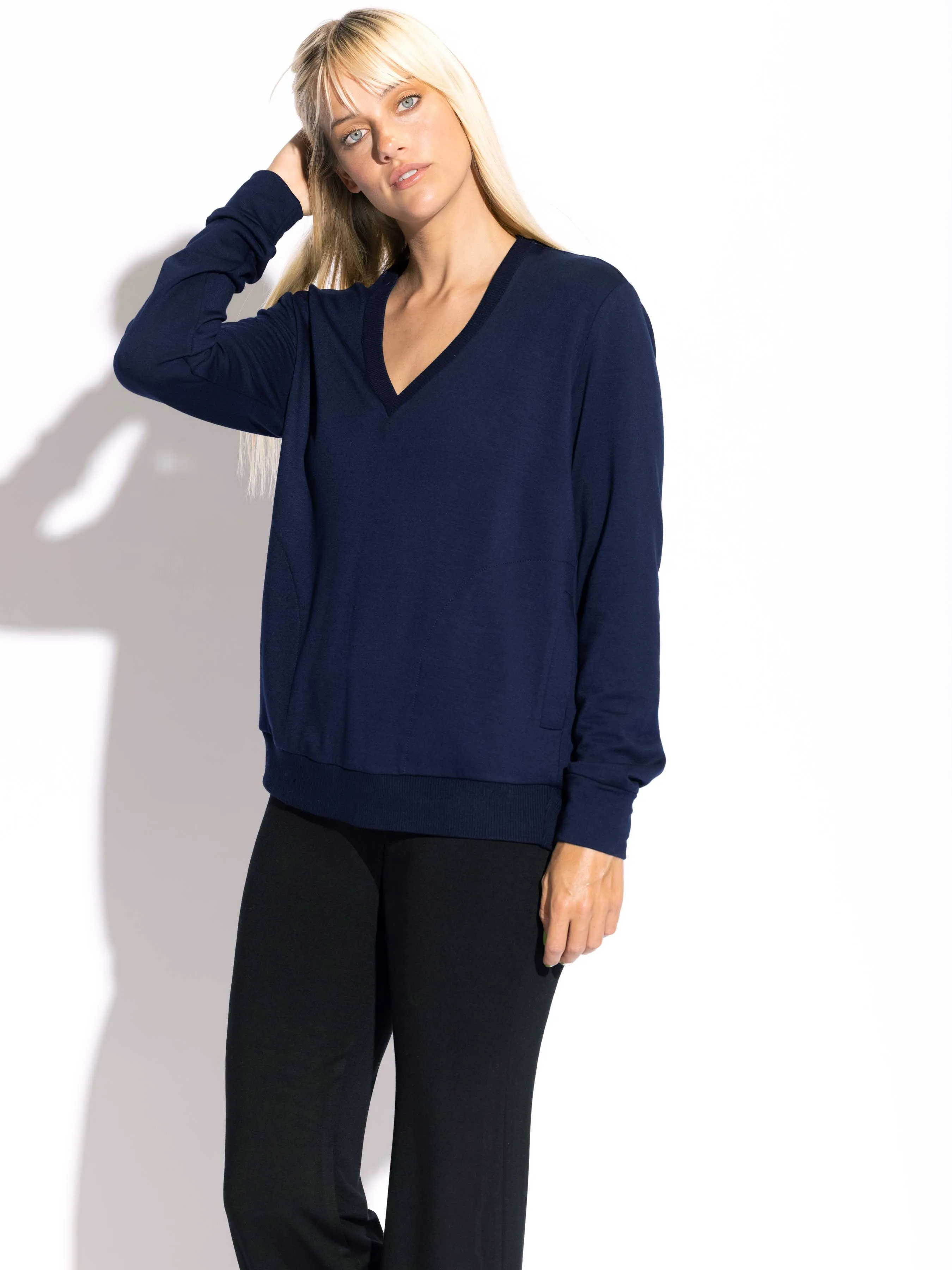 Devin V-neck Top
