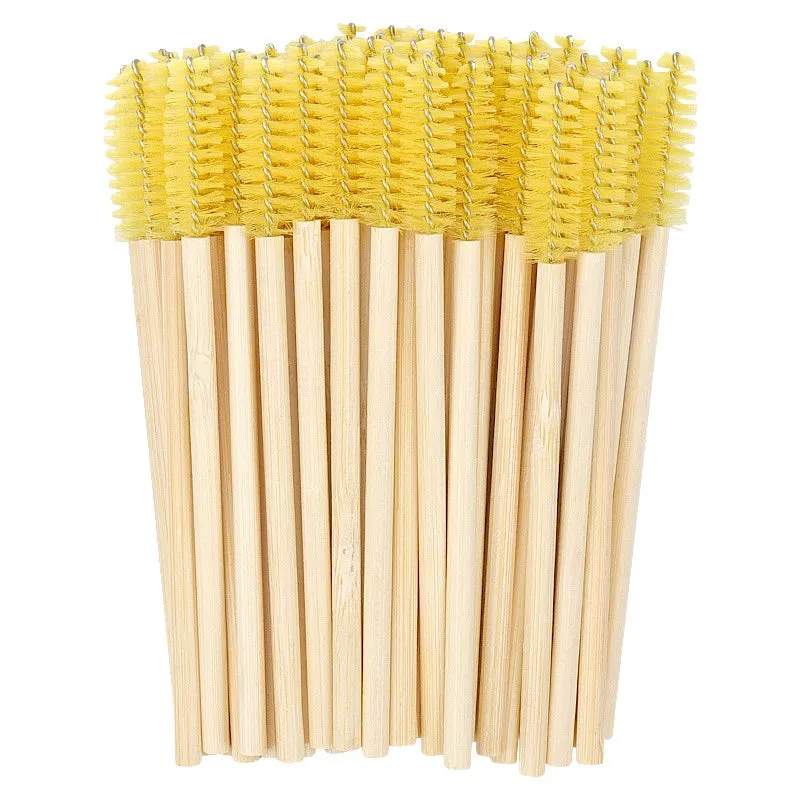 Disposable Beauty Tool Mini Nylon Eyelash Brush