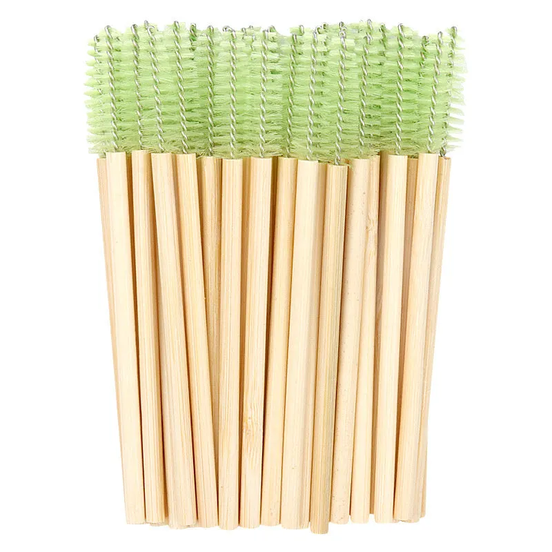 Disposable Beauty Tool Mini Nylon Eyelash Brush