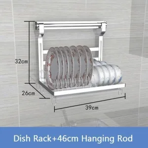 DIY Stainless Steel Kitchen Organizer