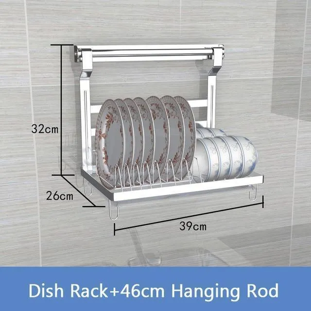 DIY Stainless Steel Kitchen Organizer