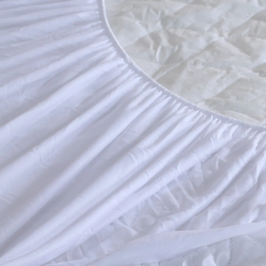 DreamZ Fitted Waterproof Bed Mattress Protector Double