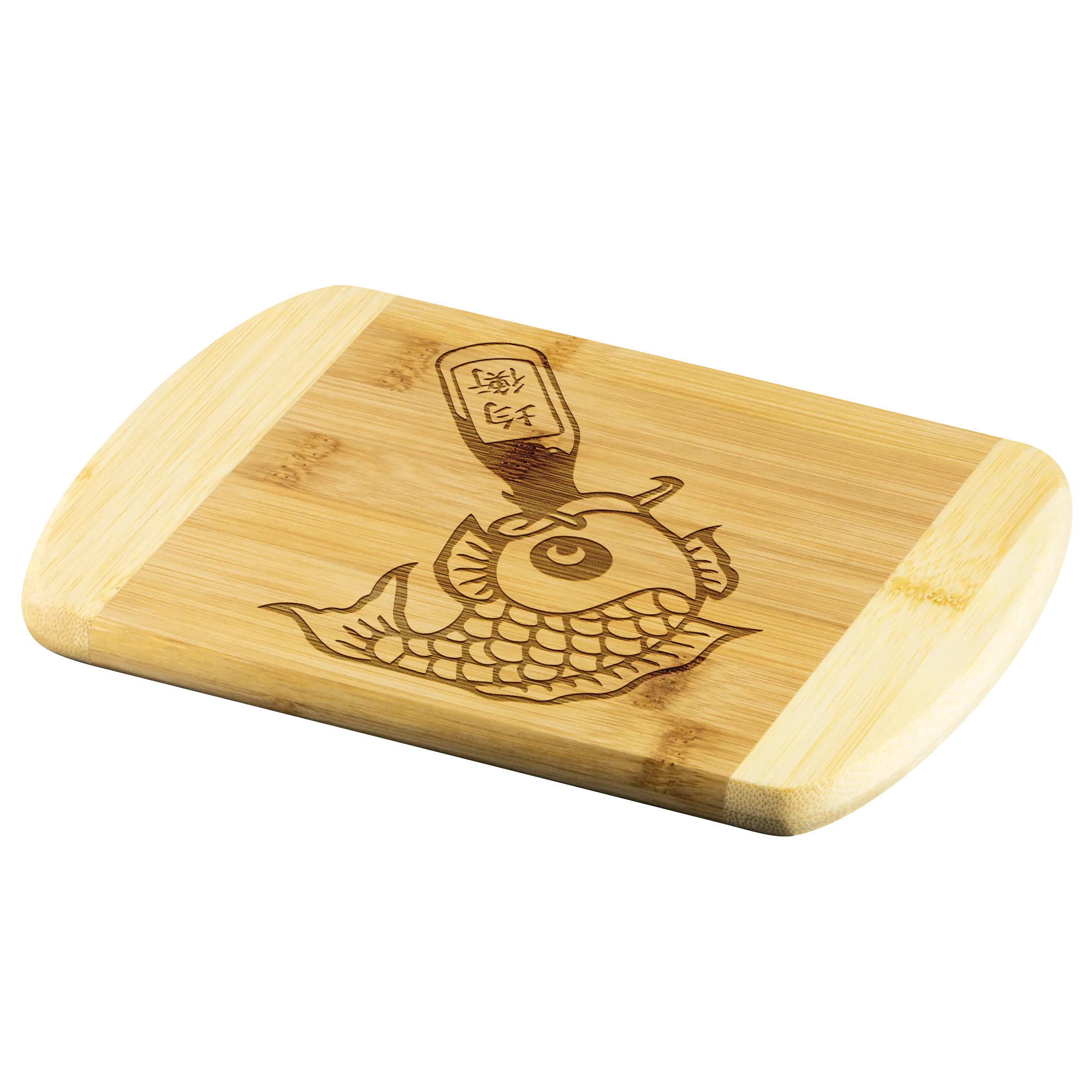 Drunk Like Fish - Wood Cutting Board