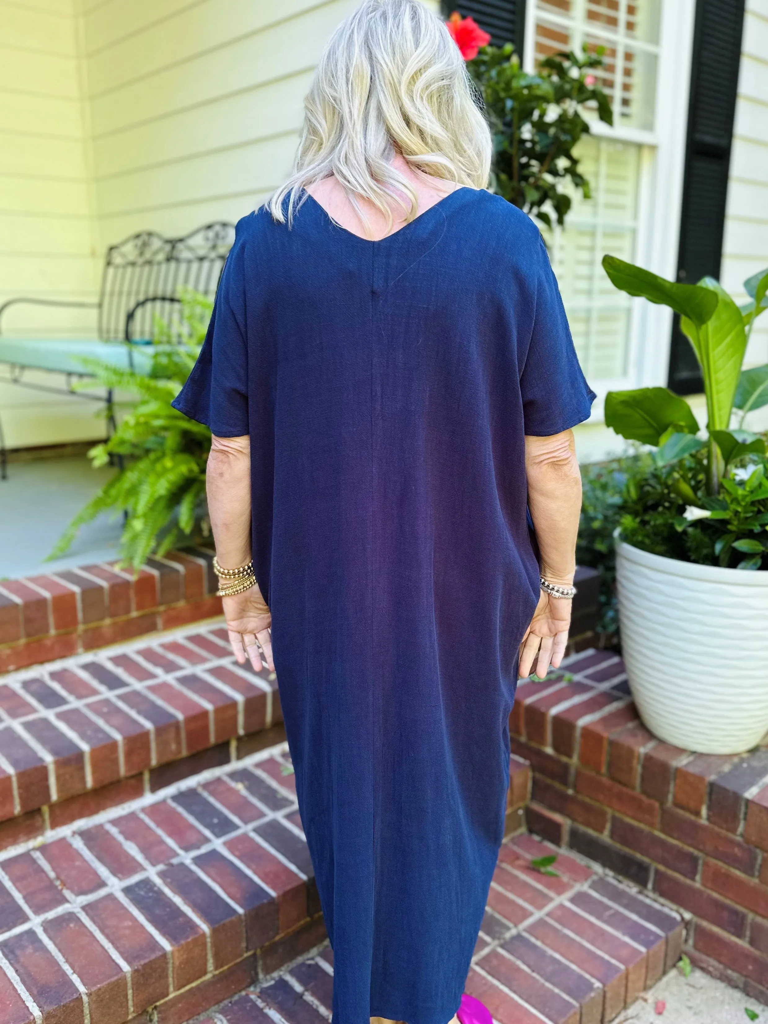 Effortless Maxi in Navy