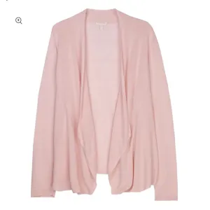 Eileen Fisher 100% Linen Waterfall Open-Front Cardigan Women’s Large Petite Pink