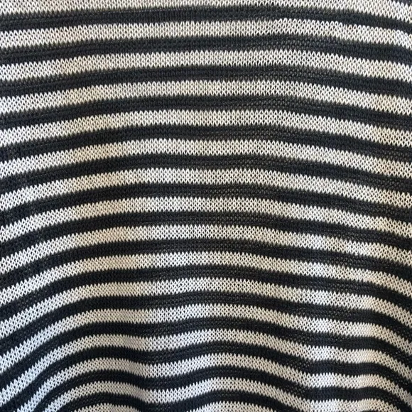 Eileen Fisher Organic Linen Sweater Tunic Size L Loose Knit Lightweight Spring