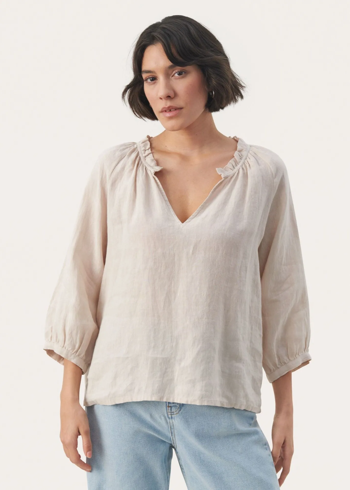 Elody Linen Top