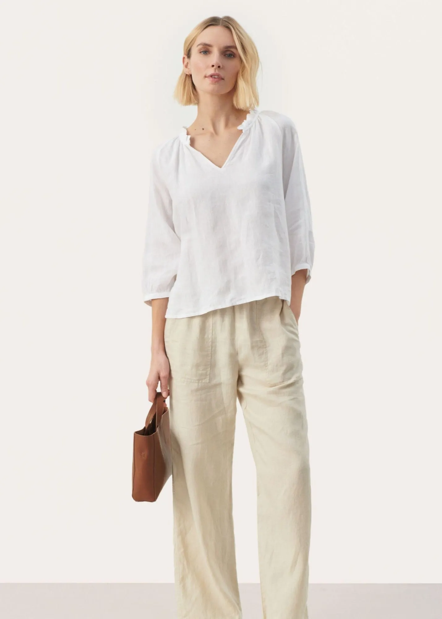 Elody Linen Top