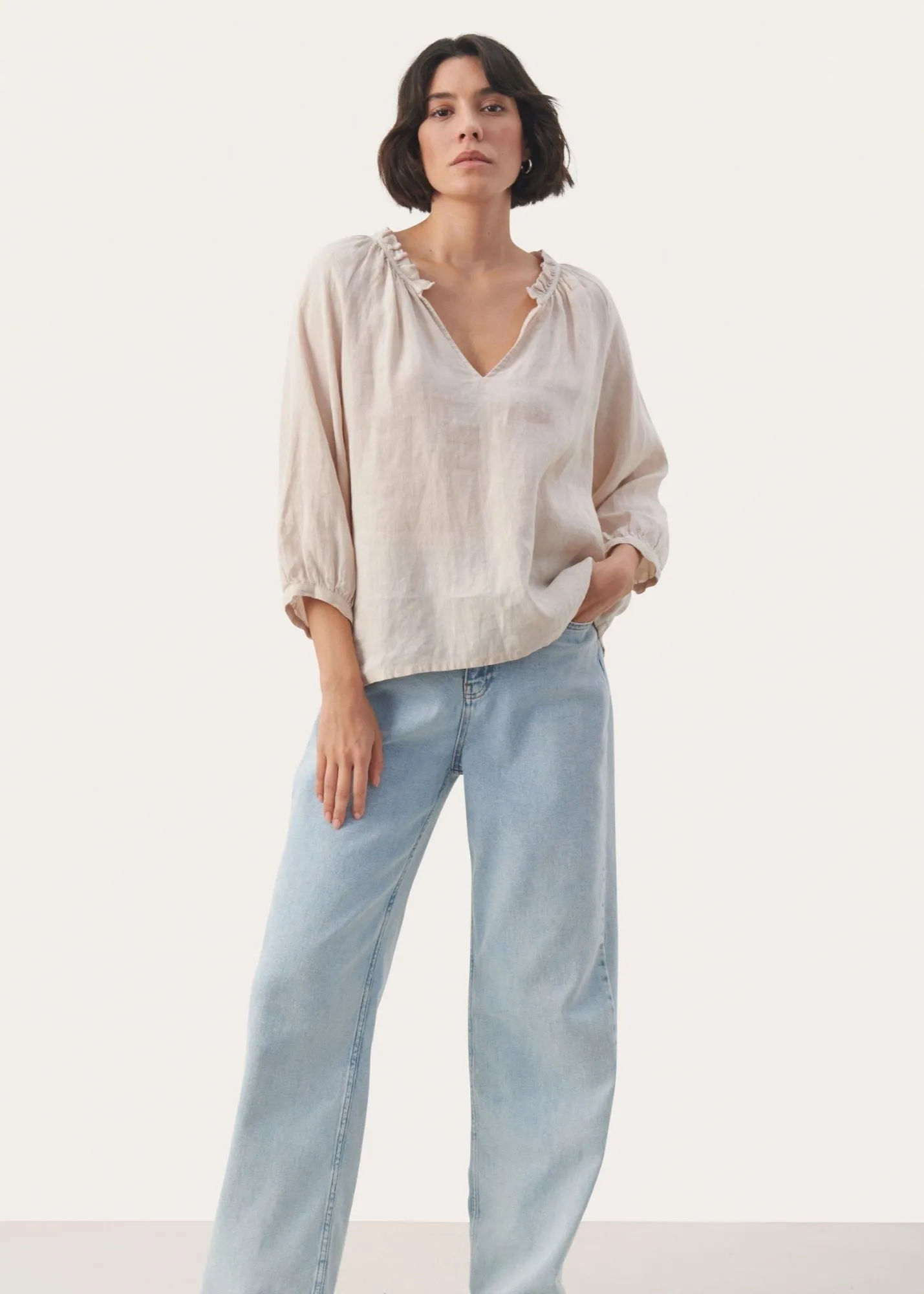 Elody Linen Top