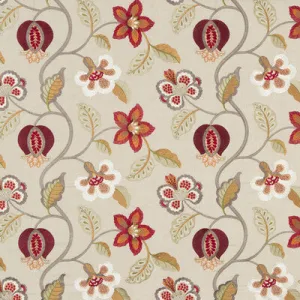 Elvaston-Red/Ivory