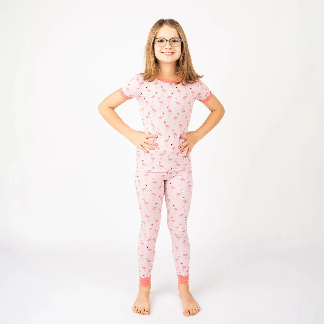 Emerson & Friends Flamingo PJ Set