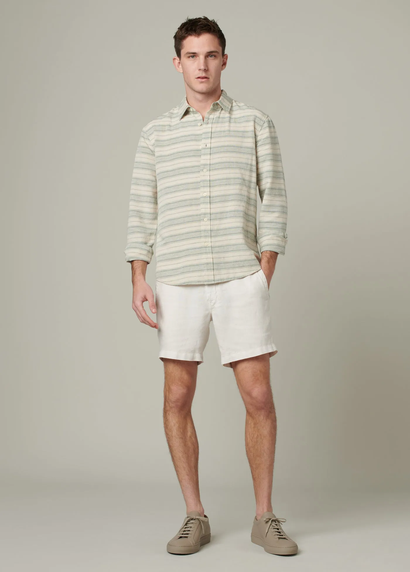 EMERSON LINEN SHORT