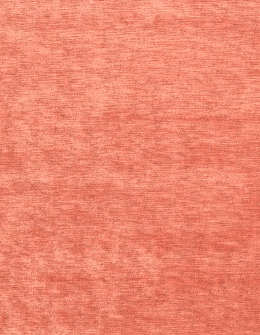 Epicure linen velvet - Coral