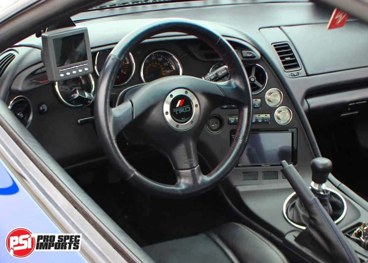 Euro Supra Interior - Brushed Stainless Billet HVAC Deluxe 10pc Combo