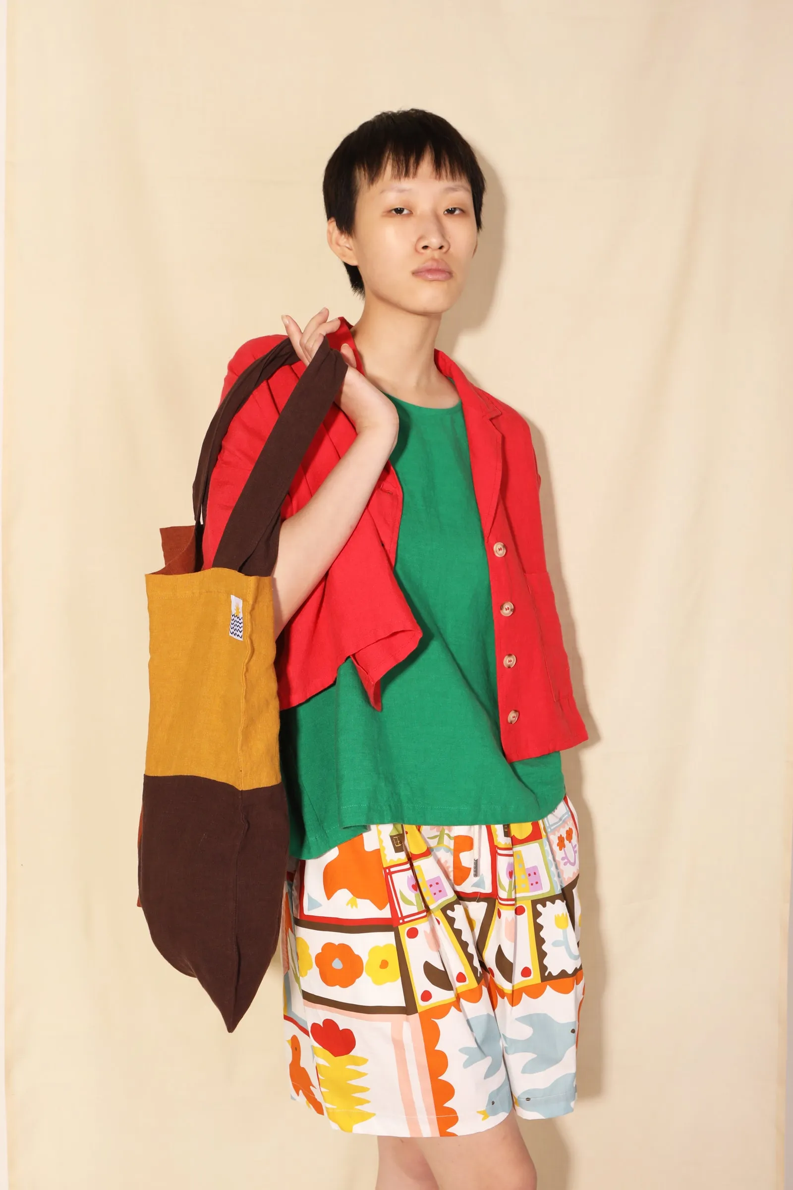 Evan Bag Ochre Multi