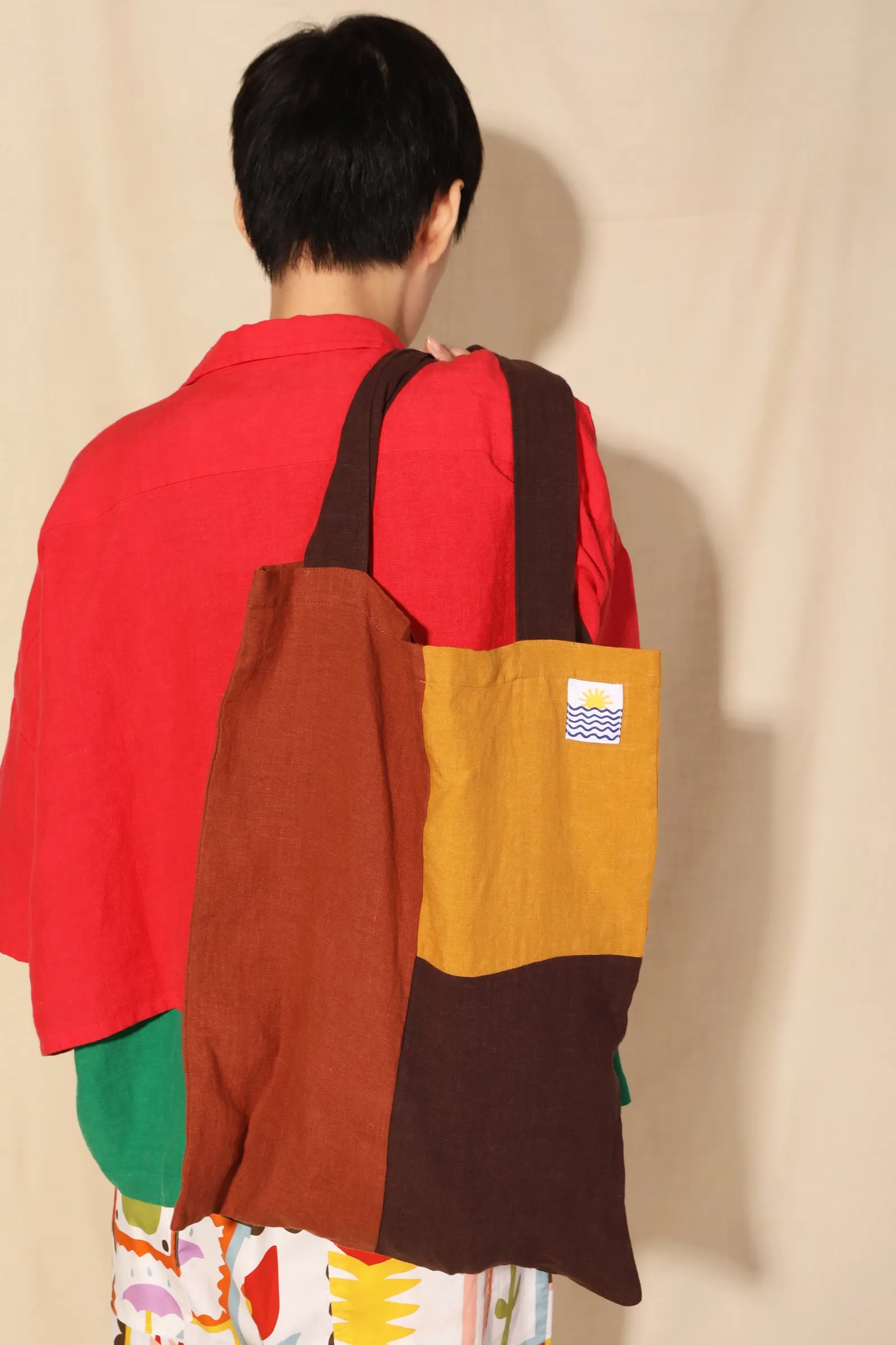 Evan Bag Ochre Multi