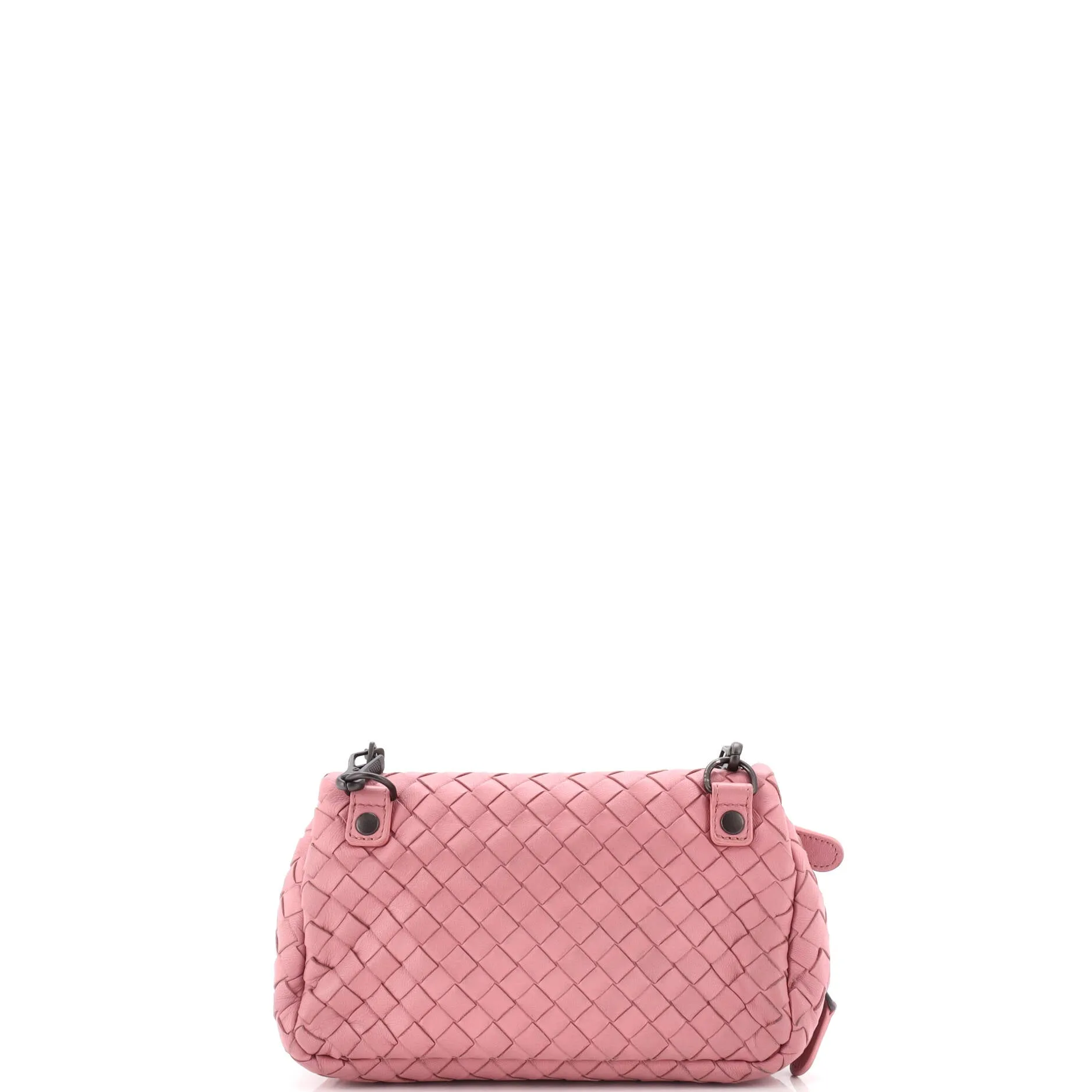 Expandable Chain Crossbody Bag Intrecciato Nappa Small